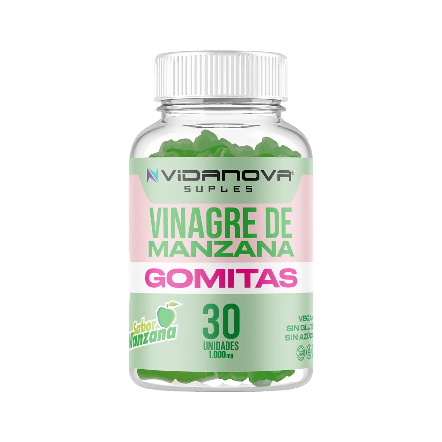 Gomitas Vinagre de Manzana 30 Unidades