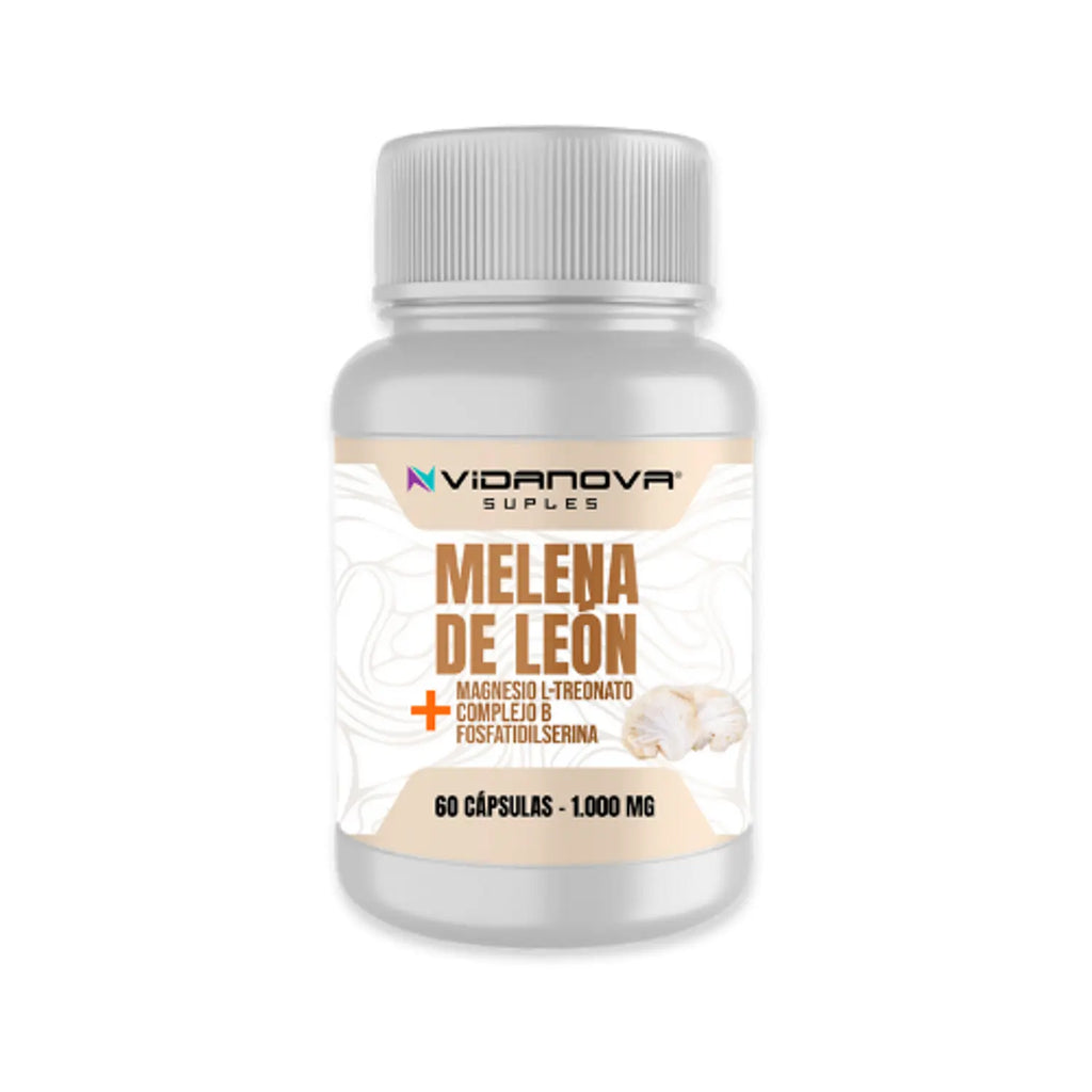 Melena de León Fortificada Mente Clara y Energía