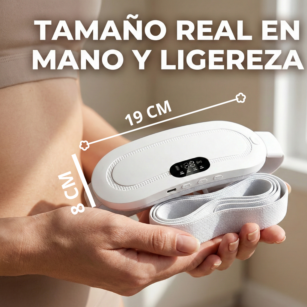 Cinturón Menstrual Térmico y Masajeador