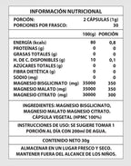 Magnesio Complex 3 en 1 - 60 caps 1000 mg - Equilibrio y Función Muscular