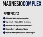 Magnesio Complex 3 en 1 - 60 caps 1000 mg - Equilibrio y Función Muscular