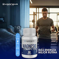Magnesio Complex 3 en 1 - 60 caps 1000 mg - Equilibrio y Función Muscular