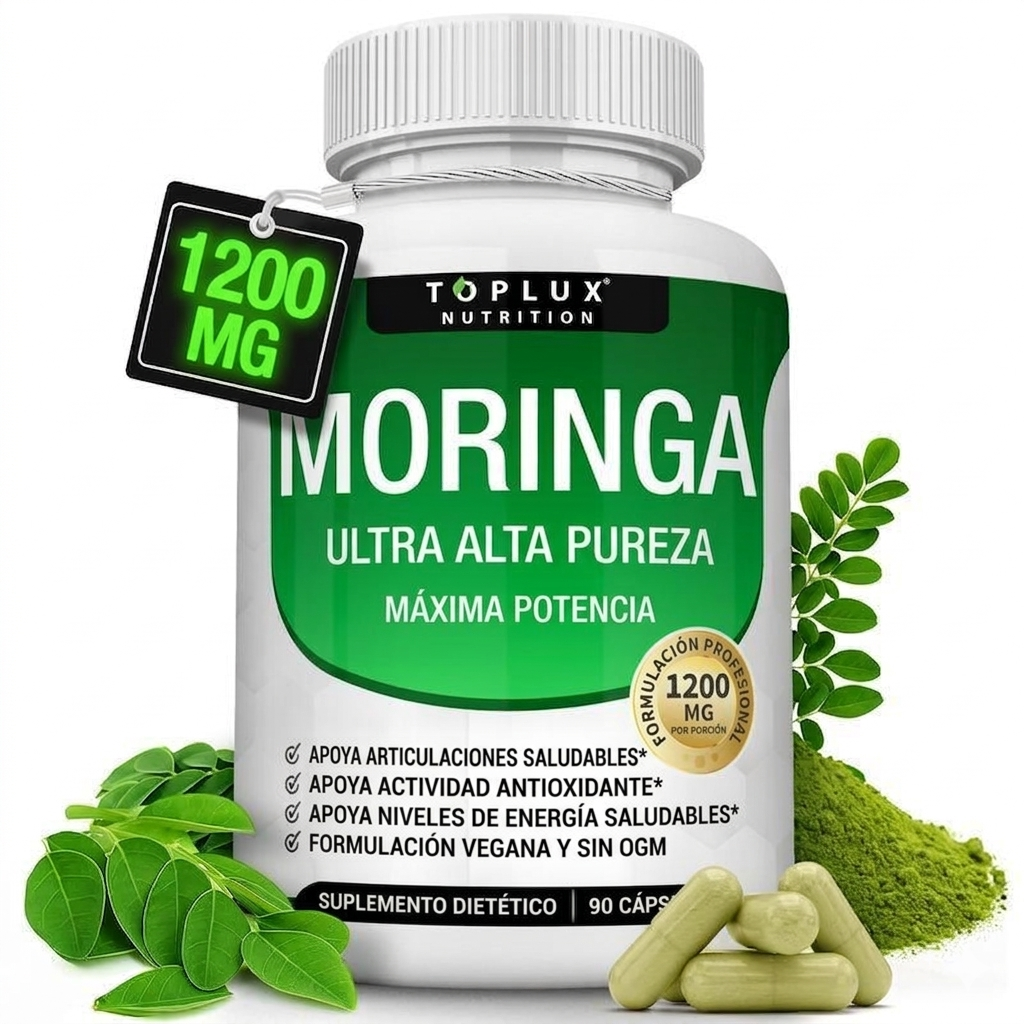 Moringa Nutrition Alta Pureza 60 Capsulas