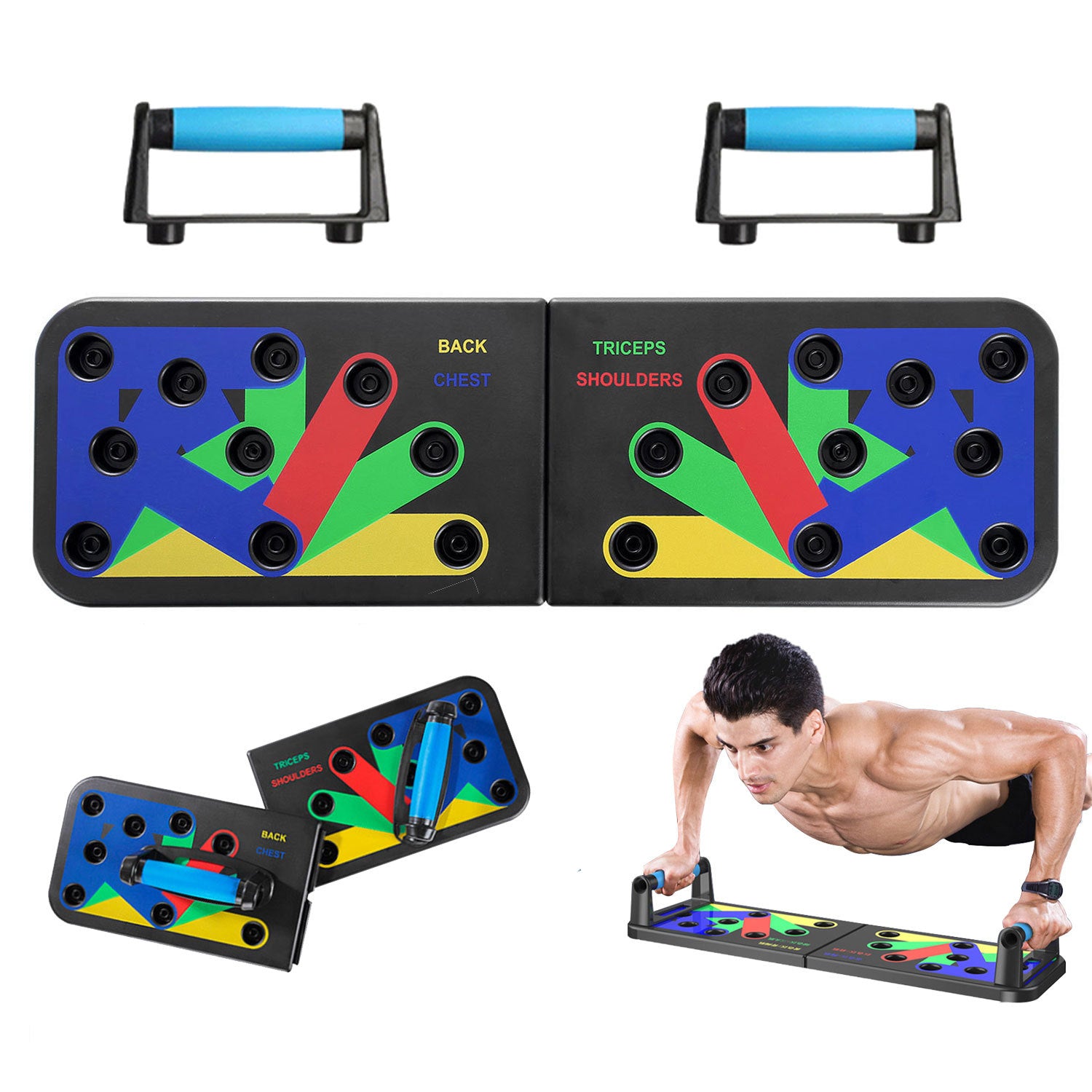 Tablero Flexiones Ejercicio Multifuncional