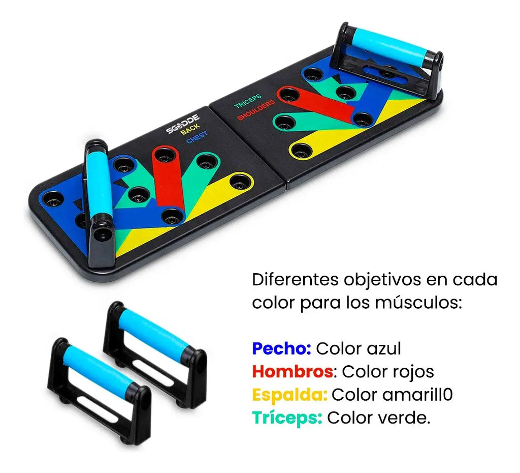 Tablero Flexiones Ejercicio Multifuncional